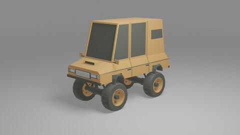 Car low poly 2020