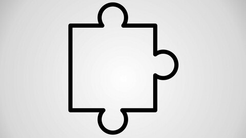 Vector Puzzle Piece Icon