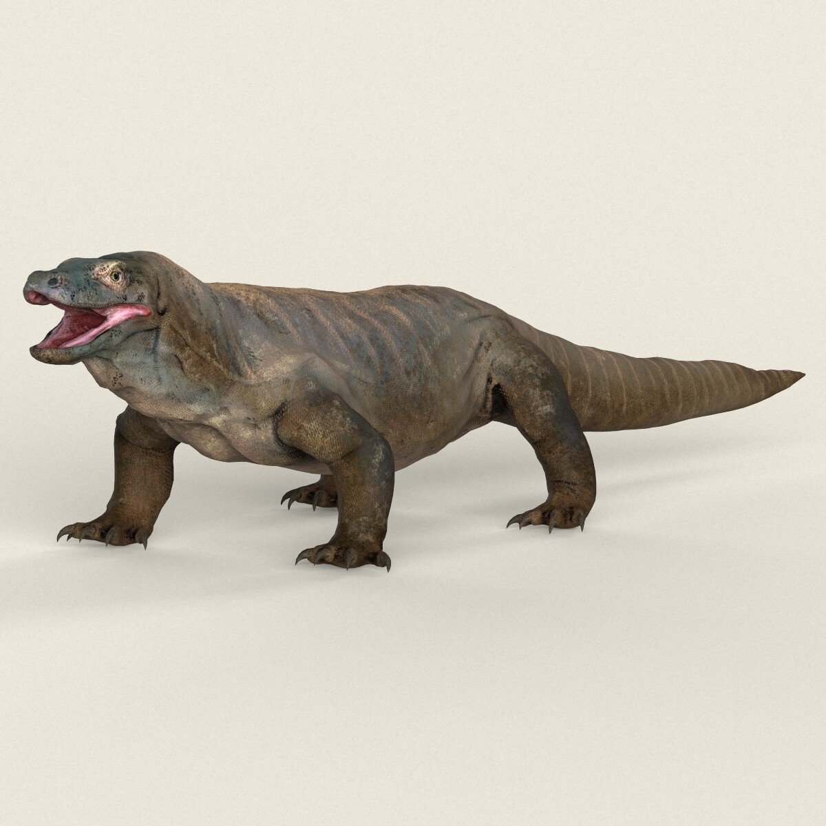 Khushbu Patel - Komodo Dragon Low Poly PBR Ready 3D Model