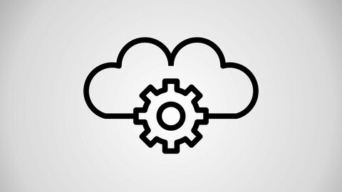 Vector Cloud Settings Icon