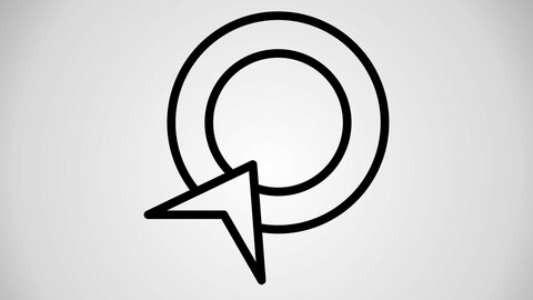 Vector Pay Per Click Icon