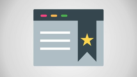 Vector Bookmarked Page Icon