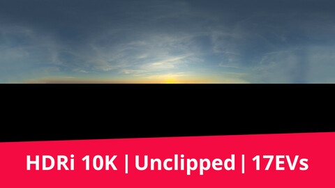 HDRi Sunset Sky 021
