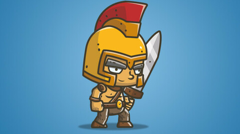Chibi Knight – The Golden Helmet