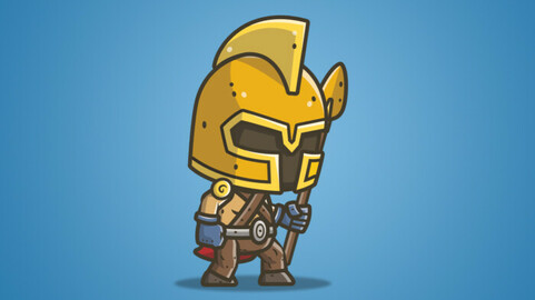 Chibi Knight – The Gladiator