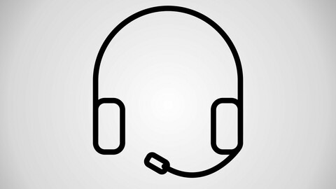 Vector Headphones Icons