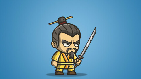 Micro Style Character – Chinese King