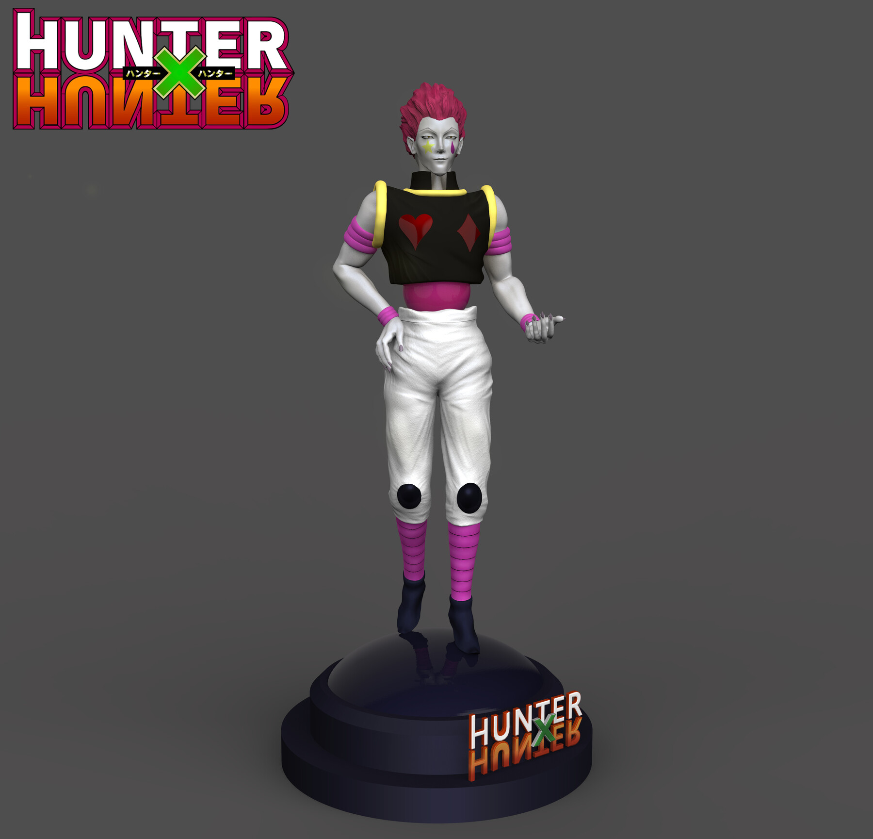 Artstation Hisoka Hunter X Hunter 3d Print Model Resources 6487