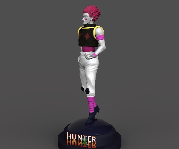 Artstation Hisoka Hunter X Hunter 3d Print Model Resources Artstation Hisoka Hunter X Hunter 3d Print Model Resources
