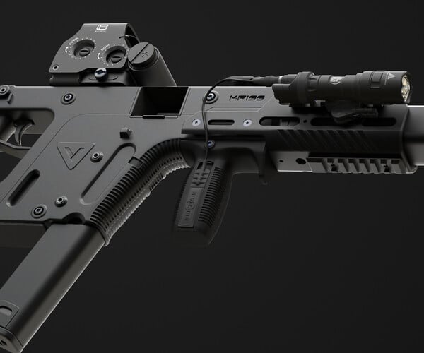 ArtStation - Kriss Vector Gen 2 Sub-D | Resources