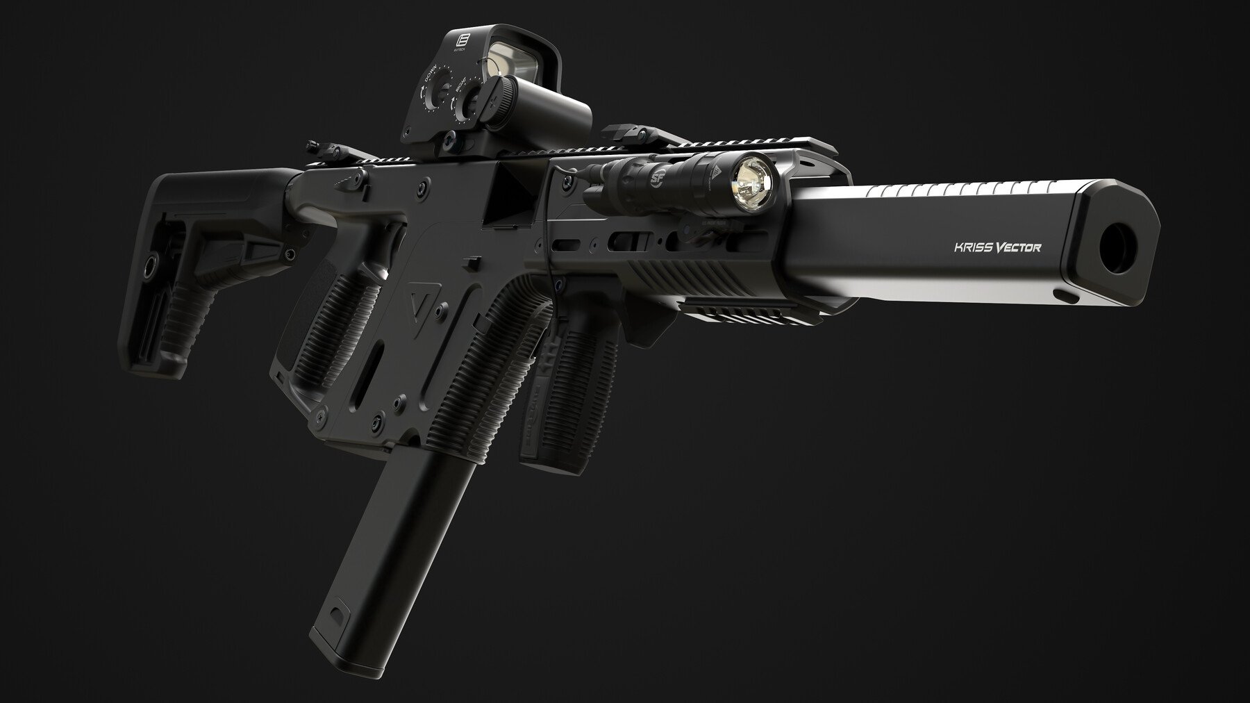 ArtStation - Kriss Vector Gen 2 Sub-D | Resources