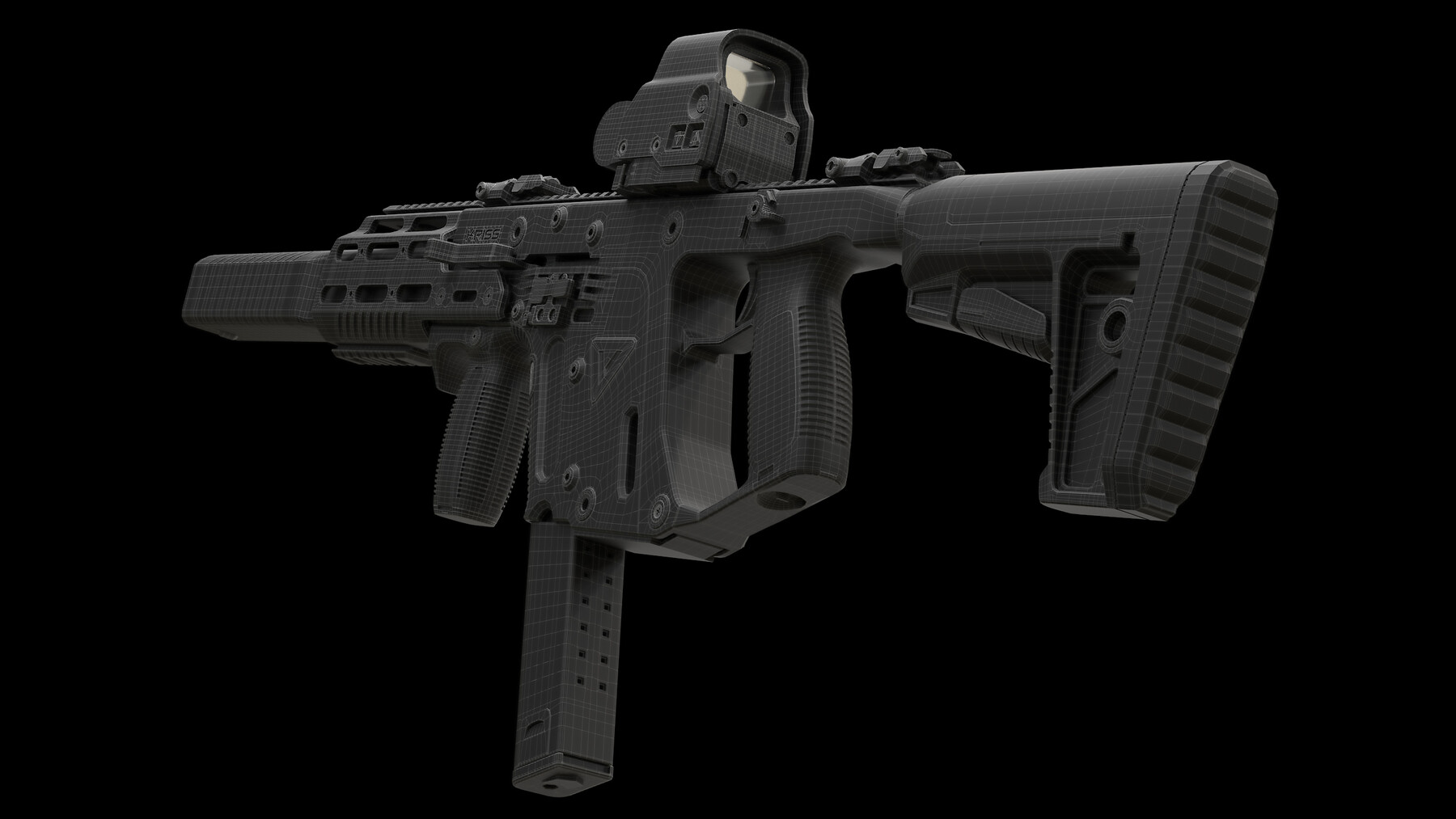 ArtStation - Kriss Vector Gen 2 Sub-D | Resources