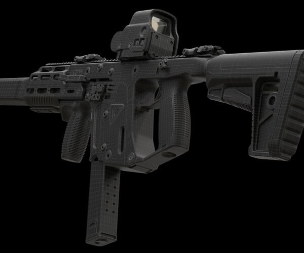 Artstation - Kriss Vector Gen 2 Sub-d 