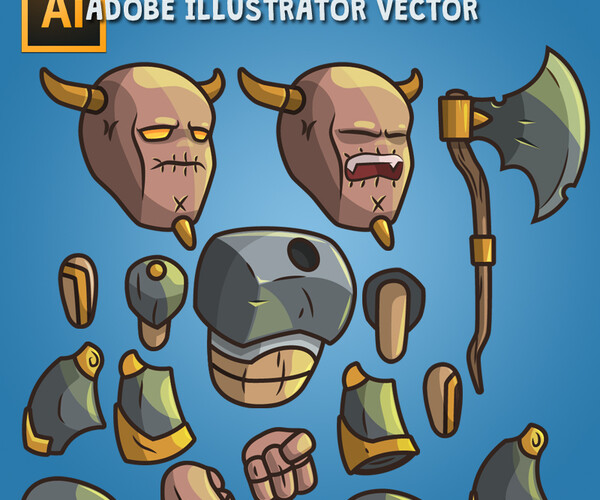 ArtStation - Castle Guard 2D Character Sprite | Game Assets