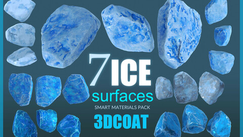 ICE_Surface SMART MATERIALS pack - 3DCoat