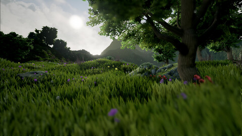 Dynamic Grass  DREAM Project Realistic
