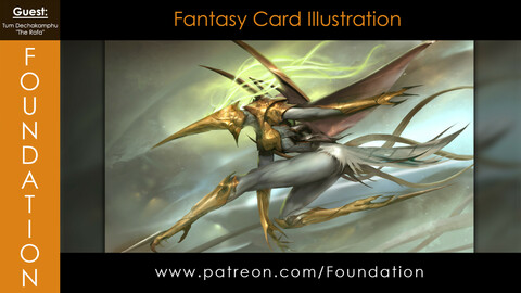 Foundation Art Group - Fantasy Card Illustration with Tum Dechakamphu