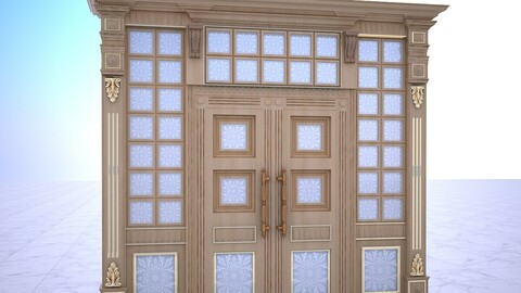 Entrance Door 3D Model