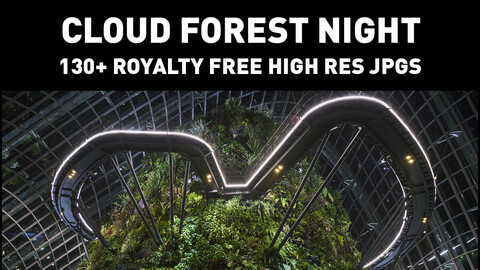 Cloud Forest Night - Gardens By The Bay - Singapore - Photopack