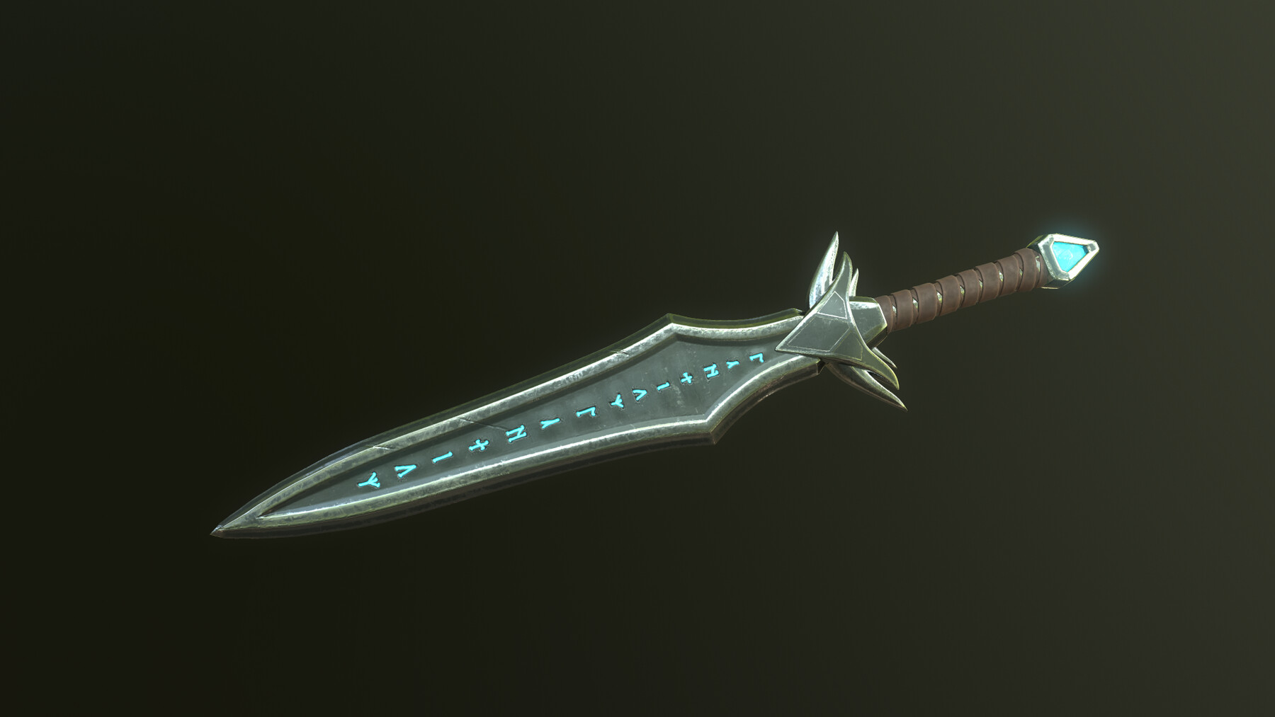 ArtStation - Sword Low-poly 3D model | Game Assets