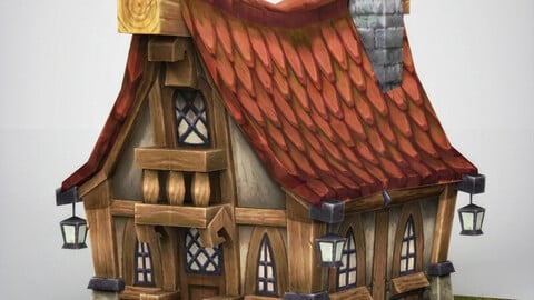 Fantasy Wooden Home