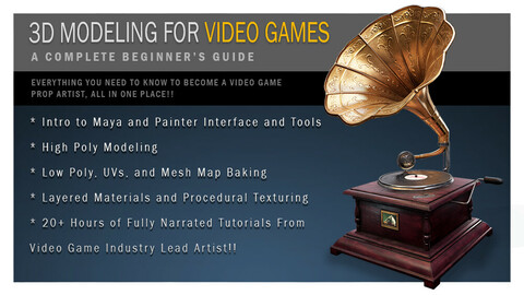 3D Asset Creation for Video Games:  A Complete Beginner's Guide
