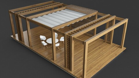 pergola corradi outdoor living space