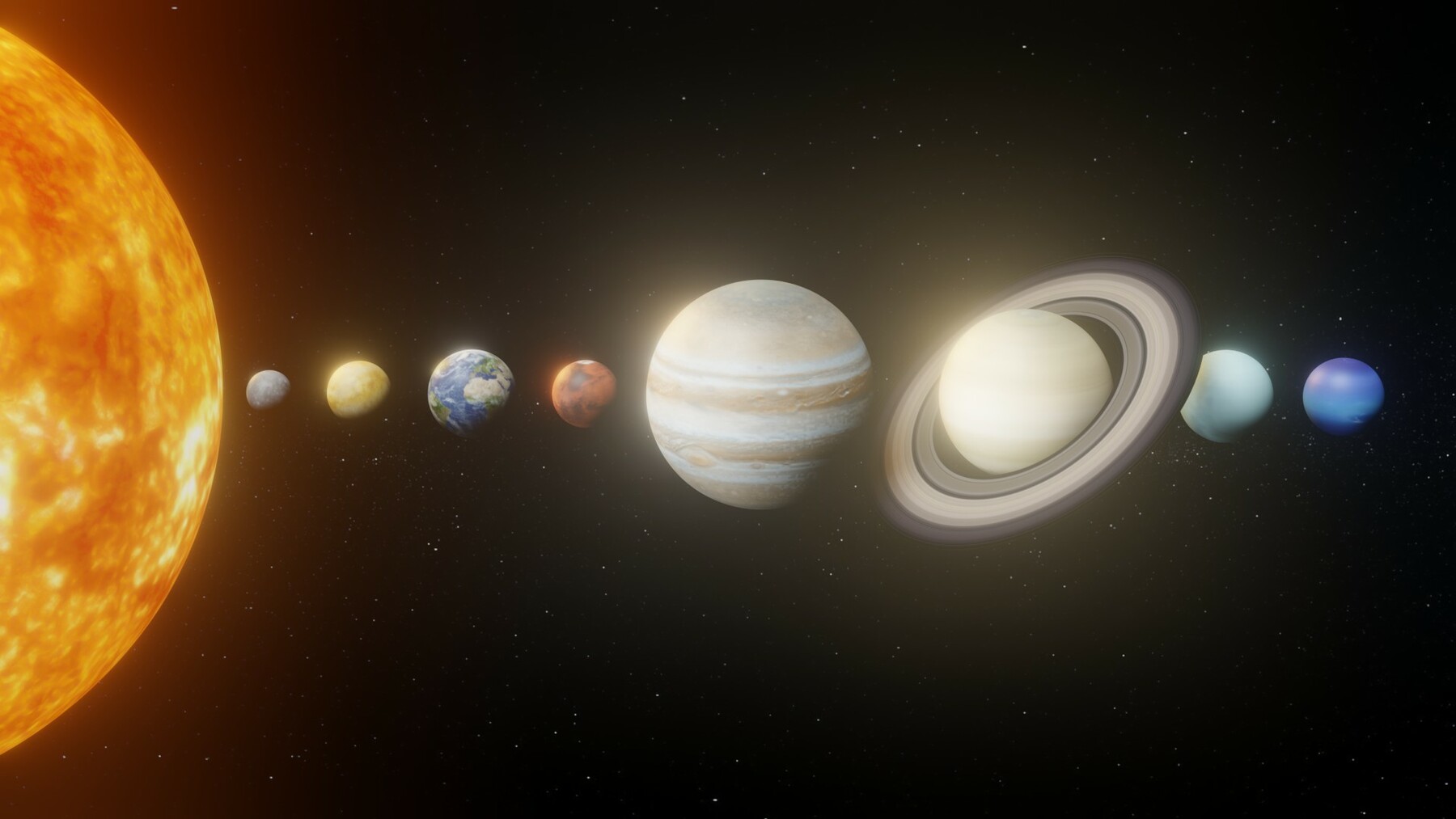 ArtStation - Photorealistic Solar System 8k Textures 3D Model | Game Assets