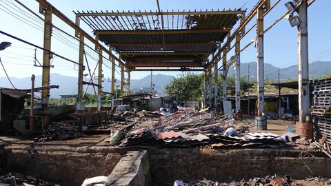 Scrap iron recovery station pack