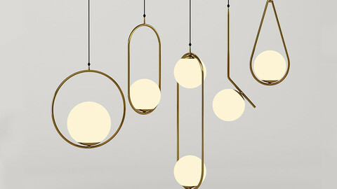 Five Hanging Lights_01