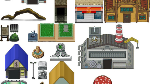 generic tiles for pokemon games