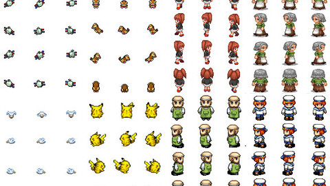 Another pokemon Character for Rpg games