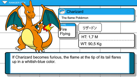 BULBASAUR ,IV,VE CHARMANDER ETC...POKEDEX PAGE LAYOUT HQ 9 PIC