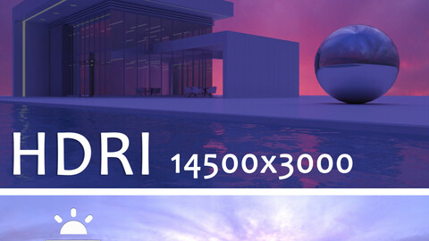 Spherical HDRI map 24