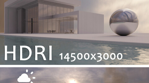 Spherical HDRI map 36