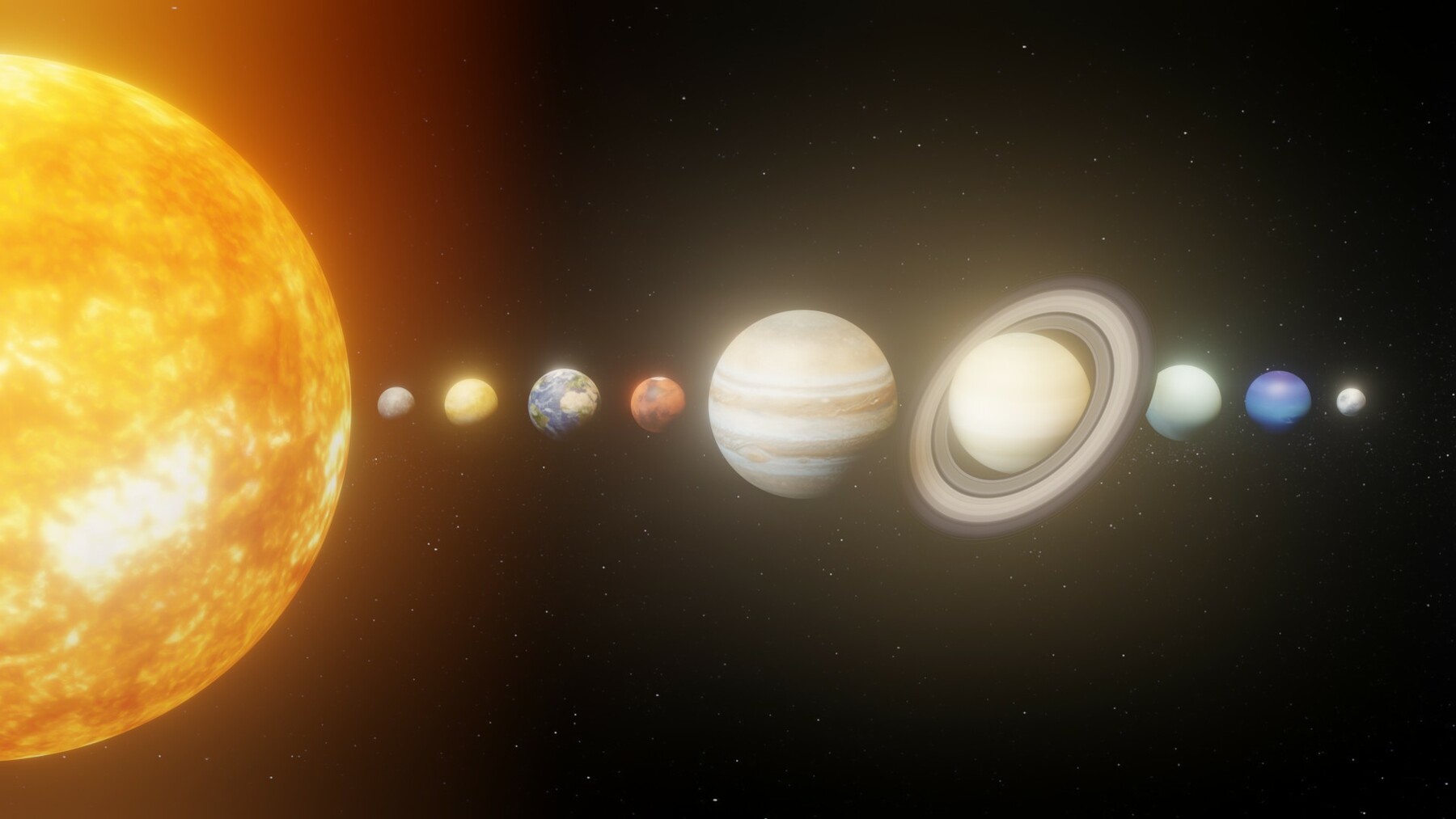 solar system textures