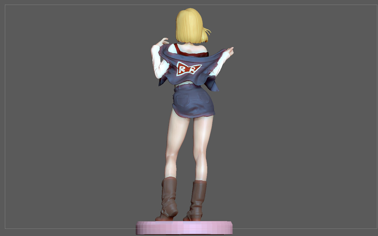 android 18 sexy figurine