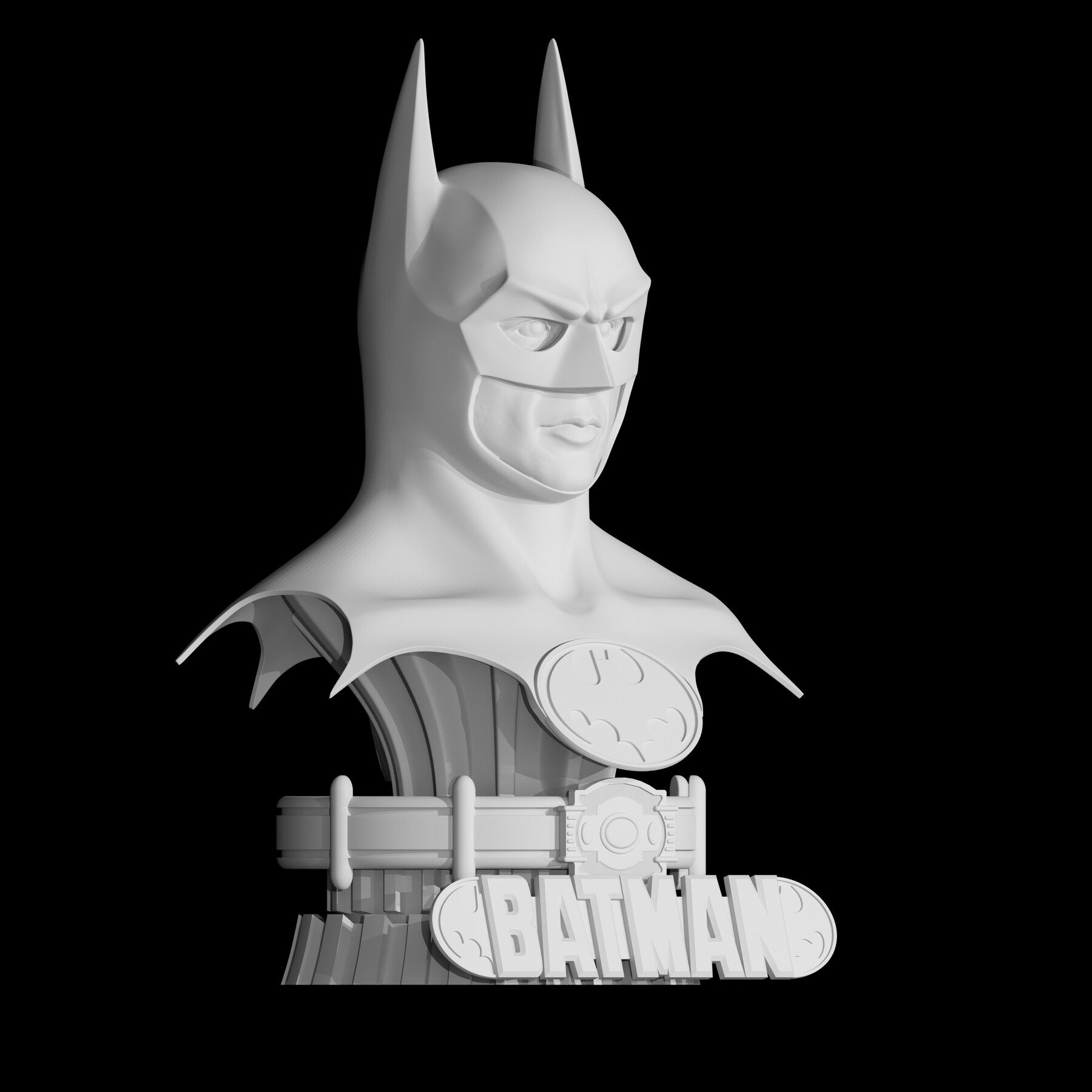 batman lifesize bust