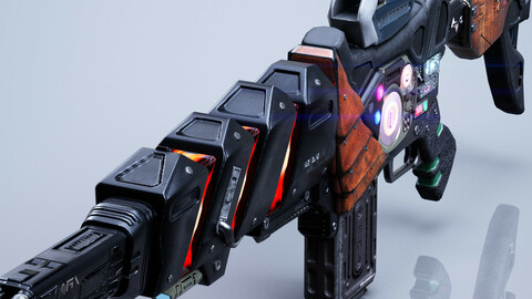 SciFi Gun - Encre