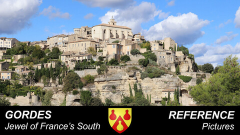 Gordes - Southern French Medieval City Reference Pictures
