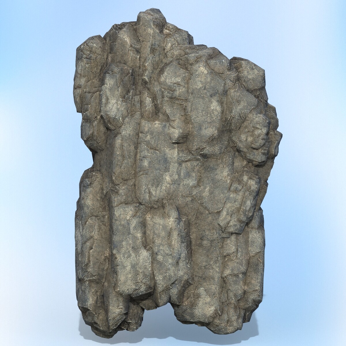 Rock 3d model. Realistic Rock. Realistic Bedrock. Ultimate realistic Rock.