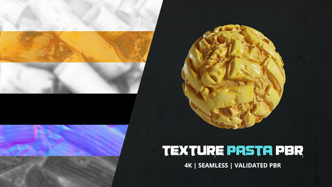 Textures Food Pasta 4k Pbr - 16bit - 012