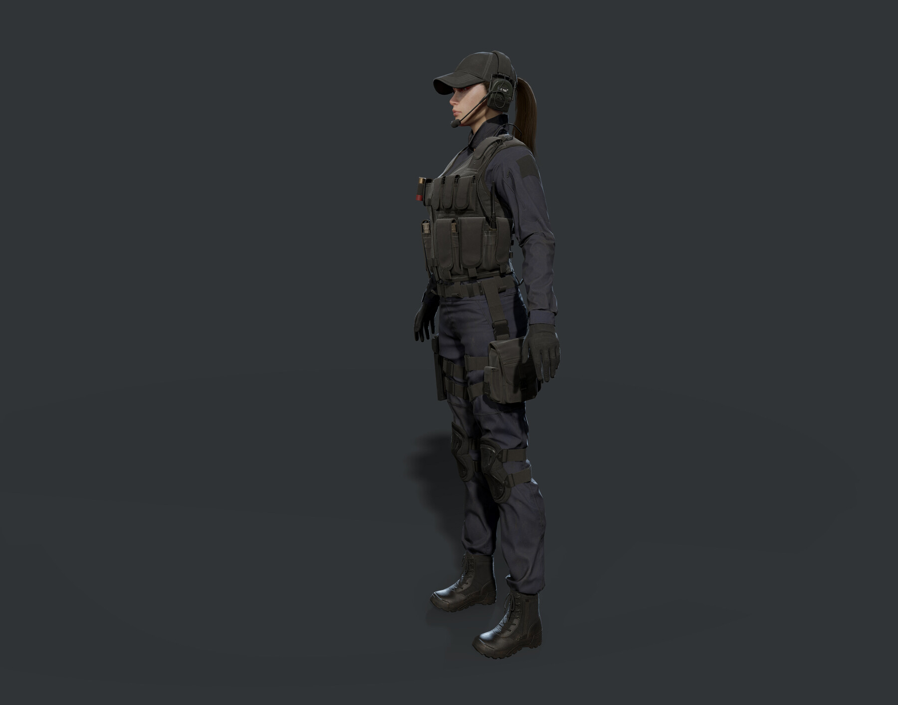 Female Soldier