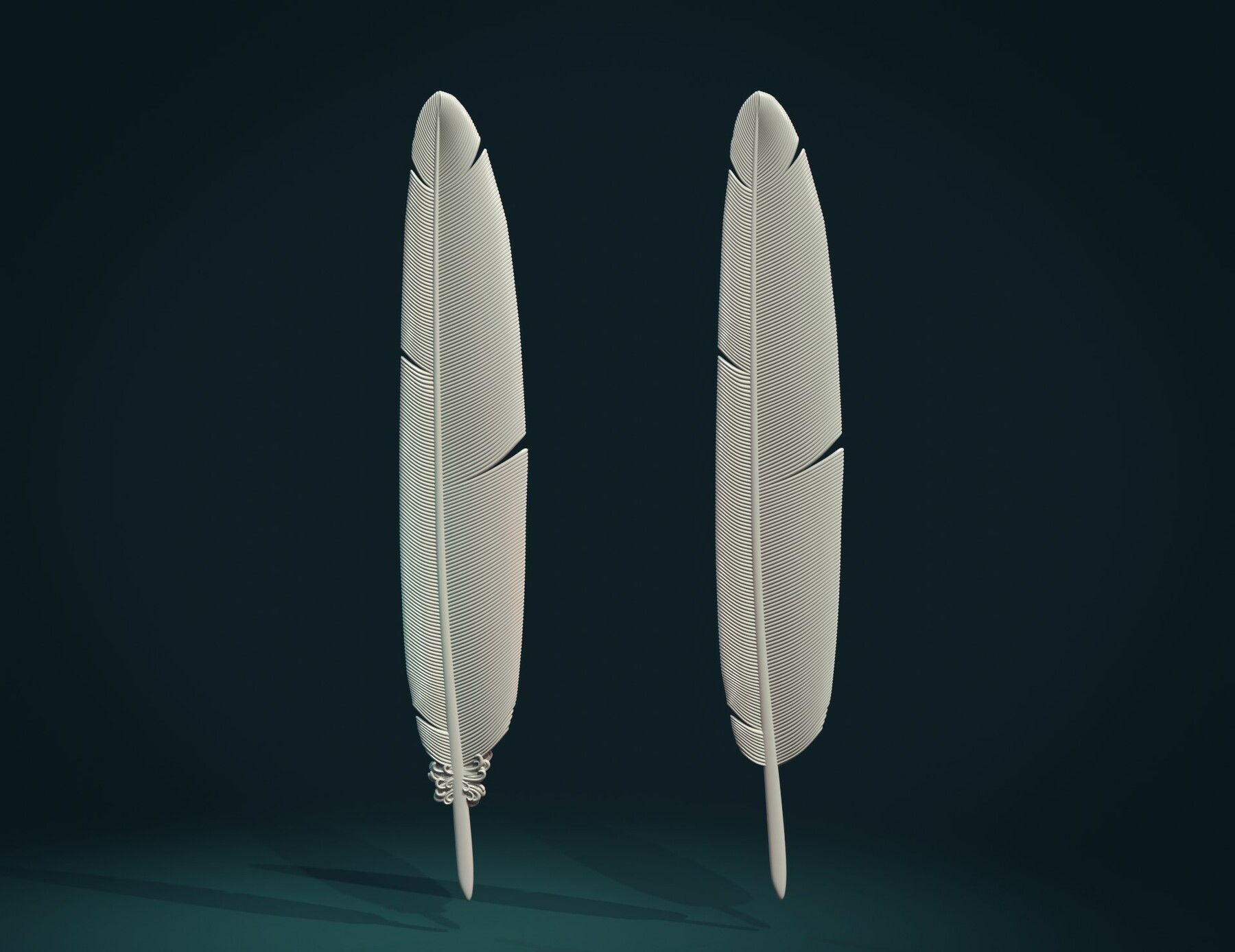 ArtStation Printable Feather Resources