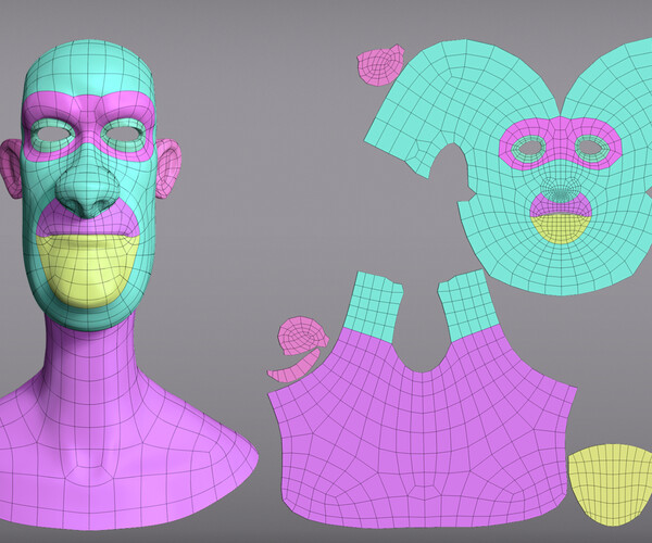 ArtStation - Cartoon male character Dave base mesh | Resources