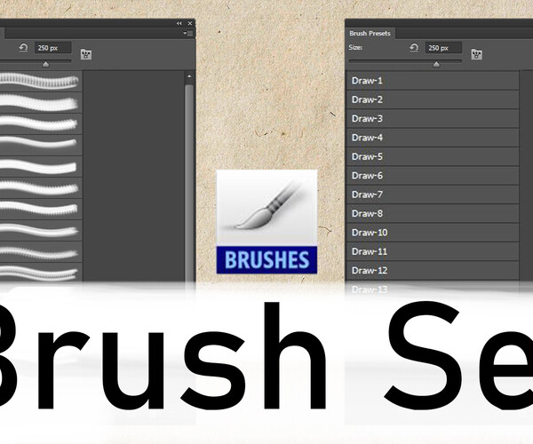 photoshop cs4 brush set for digital painting