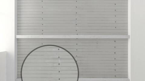 Wooden ceiling with beams 6