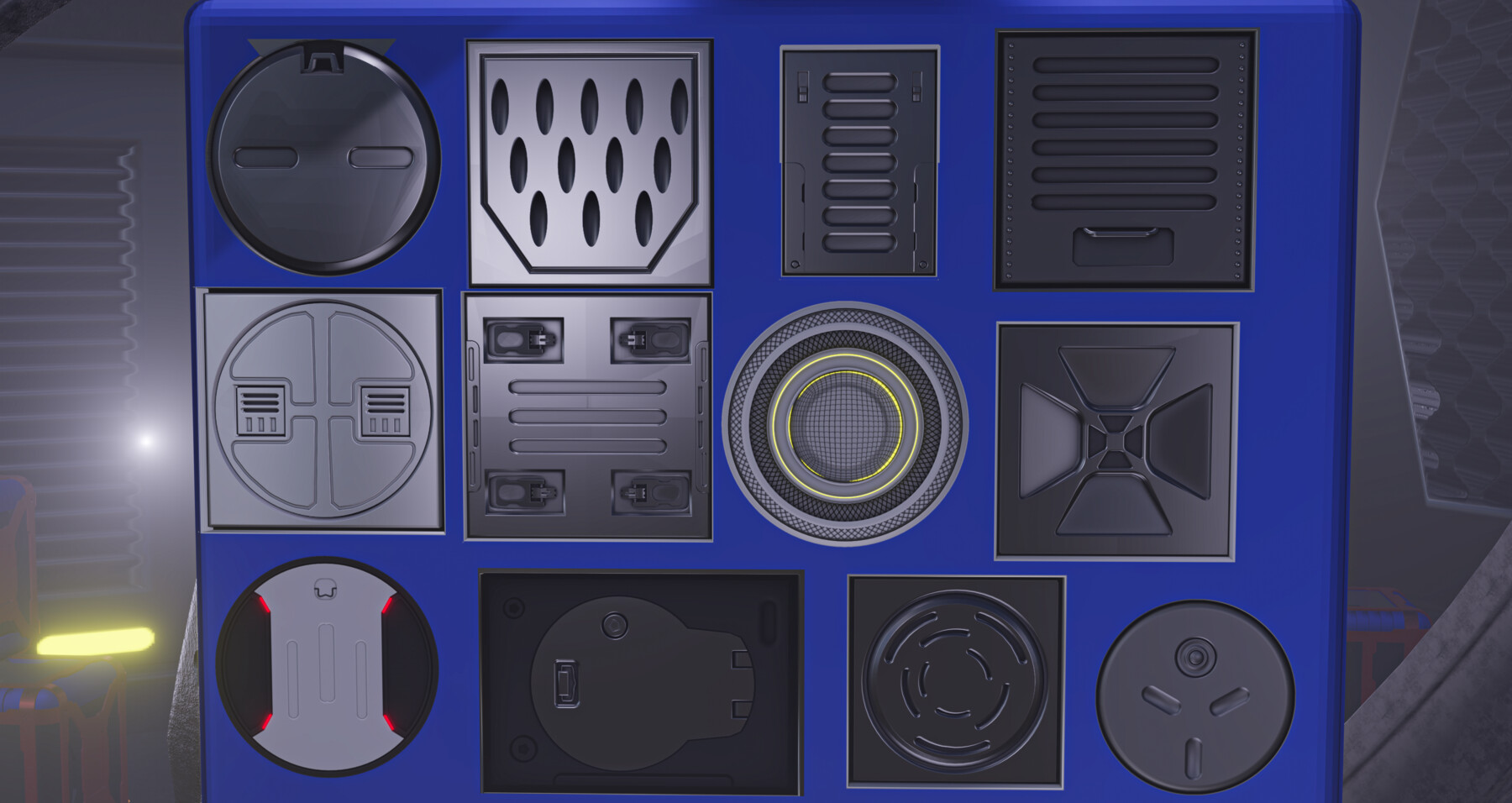 ArtStation Blender Maniac Decalmachine Decal Pack Vol. 02 Game Assets