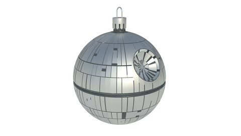 Death Star Christmas tree decoration