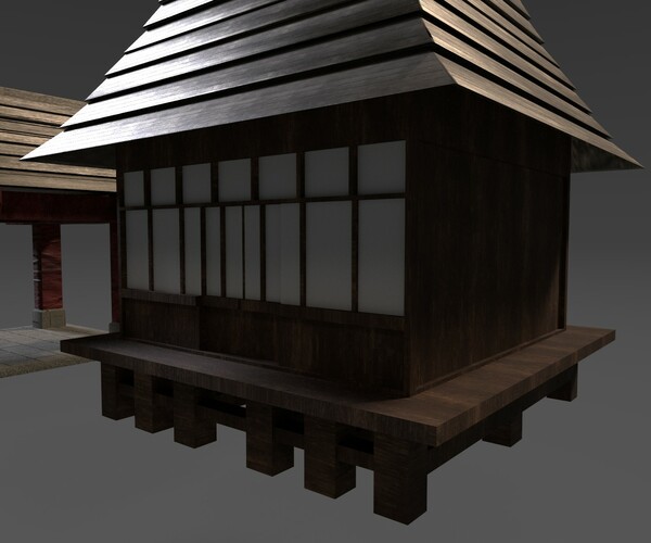 ArtStation - japanese dojo | Resources